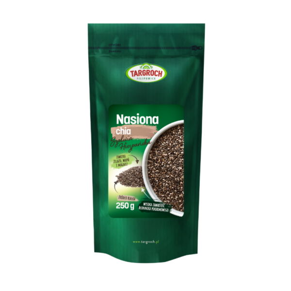 Nasiona Chia 250g - Źródło Omega 3 i Błonnika