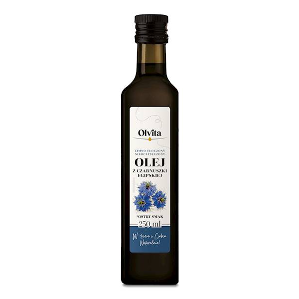 Olej z czarnuszki tłoczony na zimno 250ml Ol'Vita