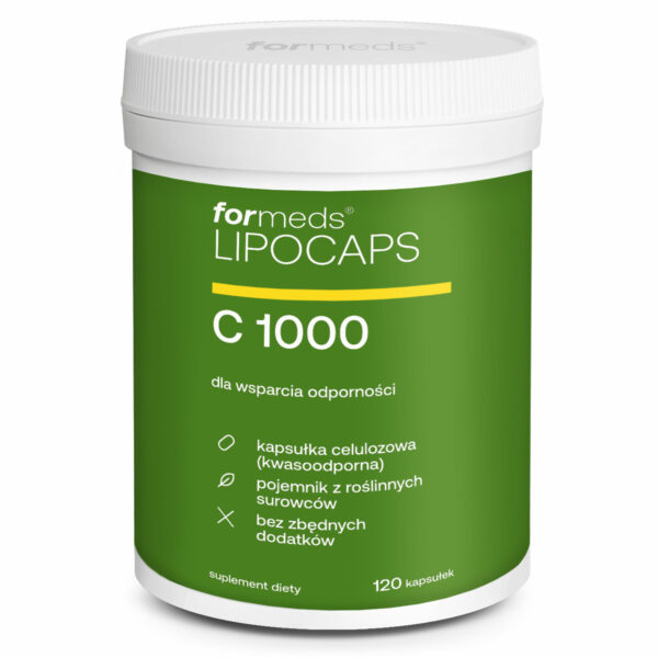Lipocaps Witamina C 1000 120k liposomalna ForMeds