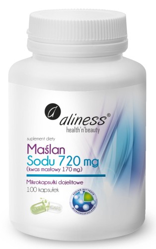 Maślan sodu 720mg 100k Aliness