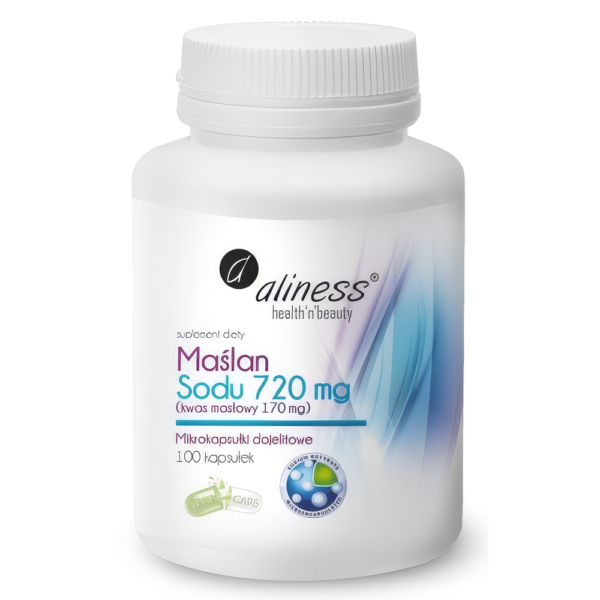 Maślan sodu 720mg 100k Aliness